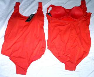 Womens 1 Pc Catalina Swimsuit Red Sz 3X New W / Tags  