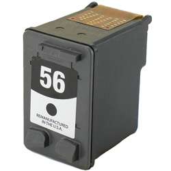 HP 56 Black Ink Cartridge (Remanufactured)  