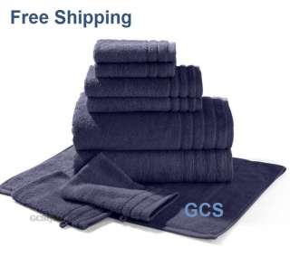   TRUE PERFECTION LUXURY TOWEL COLLECTION COTTON BAMBOO + COLORS  