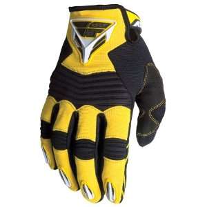  FLY F 16 GLOVES YELLOW/ BLACK SIZE 9   FLY   Automotive