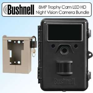  Bushnell 8MP Trophy Cam Brown Black LED Night Vision HD 