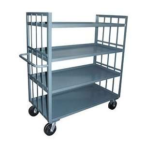  2 Sided Slat Truck With 4 Shelves 24 X 60 