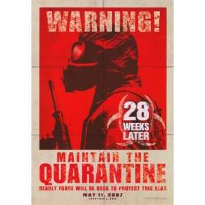  28 Weeks Later   Movie Poster   27 x 40