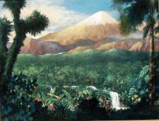 Early 20th Century Tropical Landscape of Honolulu by David Hitchcock 