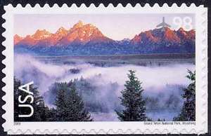 2009 98c Grand Teton National Park Scott C147 Mint F/VF NH  