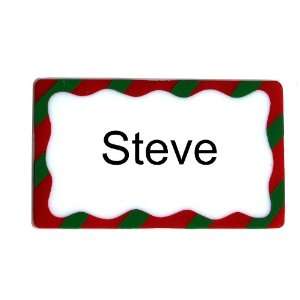  Steve Personalize Christmas Name Plate 