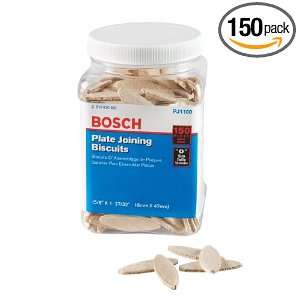   Bosch PJ1100 Plate Joiner Biscuits size 0, 150 Pack