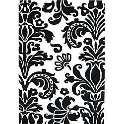 Hand tufted Flordely Off White Wool Rug (8 x 10)  