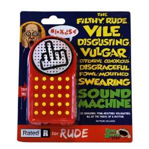 Big Mouth Toys The Filthy Rude Vile Disgusting Vulgar Offensive 