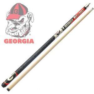  Georgia Bulldogs College Logo Two piece Cue Stick Sports 