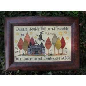  Toil And Trouble   Cross Stitch Pattern Arts, Crafts 