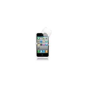 Apple iPhone 4S (GSM,AT&T) (CDMA) KiKi Case Kitten Silicone Case White