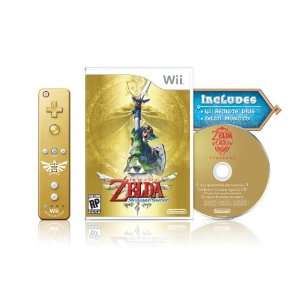   of Zelda Skyward Sword Gold Remote Bundle Nintendo Wii, 2011  