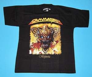 Gamma Ray   Majestic T Shirt size L NEW  