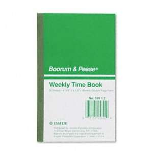   Time Book BOOK,WKLY,TIME,6.75X4,24P (Pack of 20)