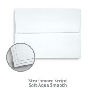    Strathmore Script Soft Aqua Envelope   1000/Carton