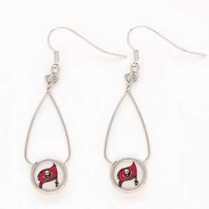  TAMPA BAY BUCCANEERS OFFICIAL LOGO EARRINGS Sports 