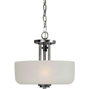  Forte Lighting 2523 03 40 Brushed Nickel 3 Light Uplight 