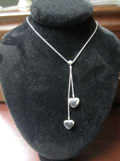 Tiffany & Co Silver Hearts Necklace  