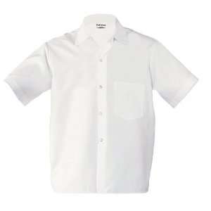  Chef Works SHYK WHT White Utility Cook Shirt, Size 2XL 