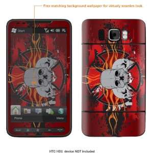 Protective Decal Skin skins Sticker for HTC HD2 Case cover 
