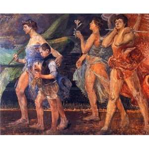  Hand Made Oil Reproduction   Jacek Malczewski   32 x 26 