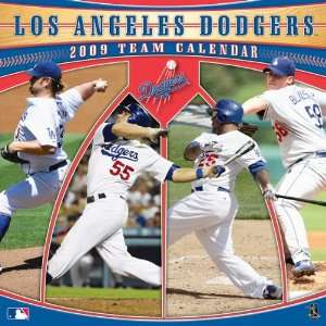  Los Angeles Dodgers 2009 12 x 12 Team Wall Calendar 