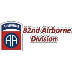  United States Army 82nd Airborne Division Decal Bumper 