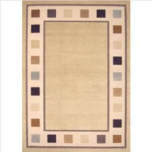  Modern Weave Taupe Contemporary Rug Size 52 x 76 