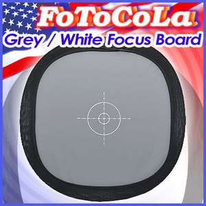   30cm diameter Grey Gray White balance photo focus board panel 2 sides