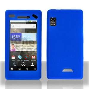   Motorola Droid 2 A955 Blue soft sillicon skin case 