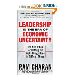   Economic Uncertainty Managing in a Downturn [Hardcover] Ram Charan