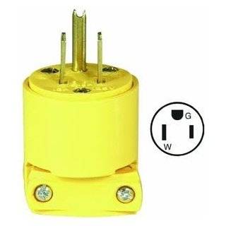   Heavy Duty 3 Wire Replacement Male Electrical Plug