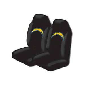  2 Front Bucket Seat Covers   San Diego Chargers 