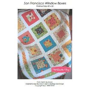 San Francisco Window Boxes Quilt Pattern   Sweet Janes 