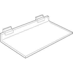  Acrylic SLATWALL SHELF 12W X 6D