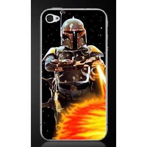 BOBA FETT from Star Wars iPhone 4 Skin Decals #2 x2
