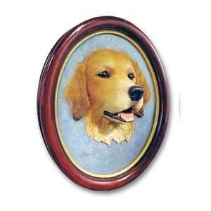  Golden Retriever Sculptured 3D Dog Portrait