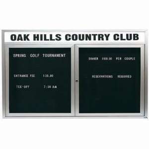  Aarco Products OADC3660HI Illuminated Outdoor Directory Cabinet 