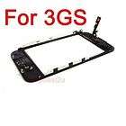   LCD Glass Digitizer Mid Frame home button flex Assembly iPhone 3GS