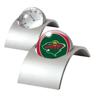  Minnesota Wild NHL Spinning Desk Clock