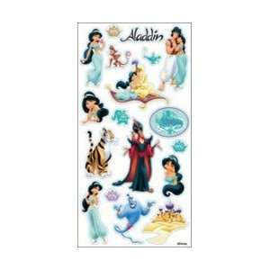   Disney Classic Sticker Aladdin; 6 Items/Order Arts, Crafts & Sewing