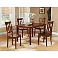   Solid Wood Brown Two tone 5 piece Dining Room Set  
