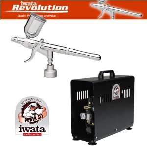   Airbrushing System with Power Jet Air Compressor