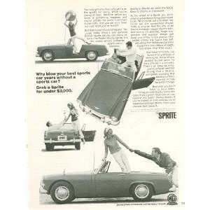    1966 Advertisement Austin Healey Sprite Under 2000 