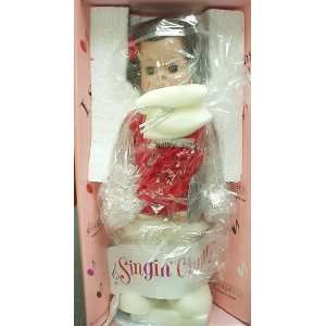  Porcelain Singing Chatty Doll New in Box 