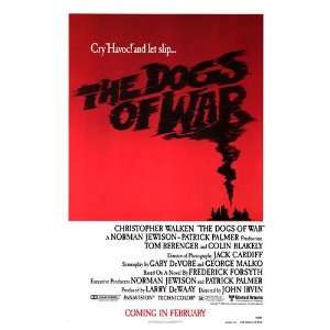  Dogs Of War Original Movie Poster, 27 x 41 (1981)