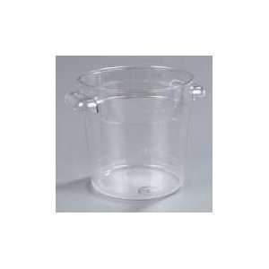 Carlisle 10761 307 Clear 1 Quart Polycarbonate Round Storage Container 