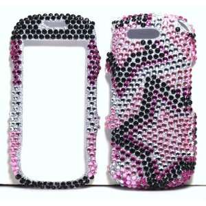  Pink with Silver and Black Multi Star Samsung T749 Highlight 