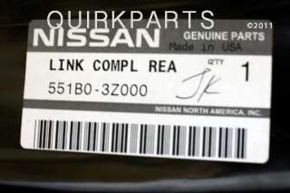   rear suspension link genuine oem genuine nissan part number 551b0
